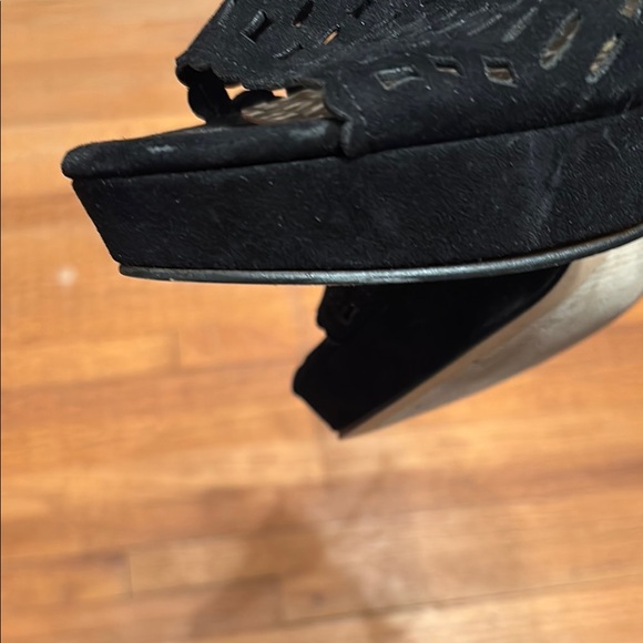 Aldo Black Stiletto Heels with Ankle Straps - Picture 11 of 12